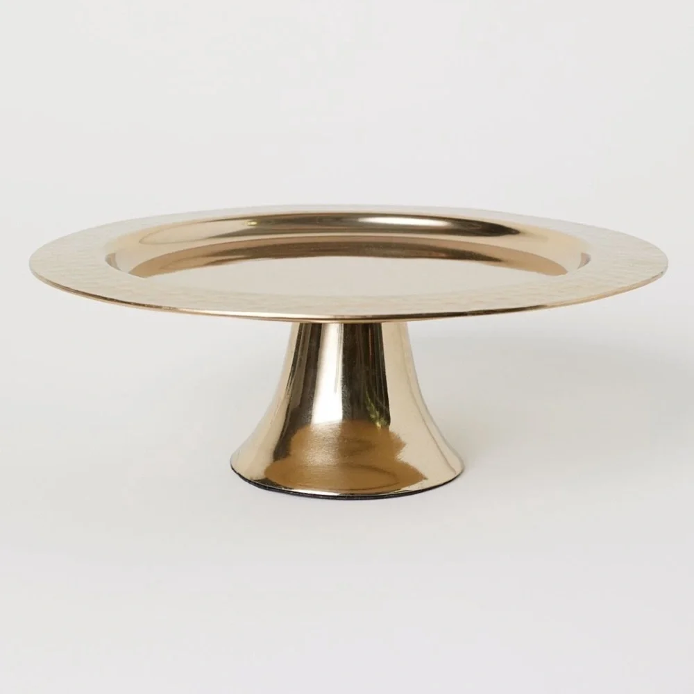 H&M gold plate. Set 2 psc New. Never used .